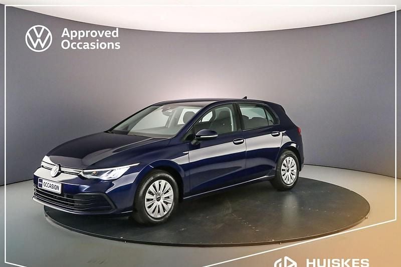 Blauw, metallic lak Gebruikt 2021 VW Golf VIII Hatchback | € 17.000 (Goede deal) - Afbeelding 1/4