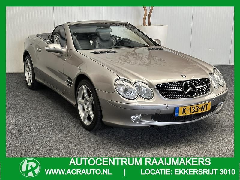 Grijs (metallic) Occasion 2003 Mercedes 350 Cabriolet | € 19.940 - Afbeelding 1/4