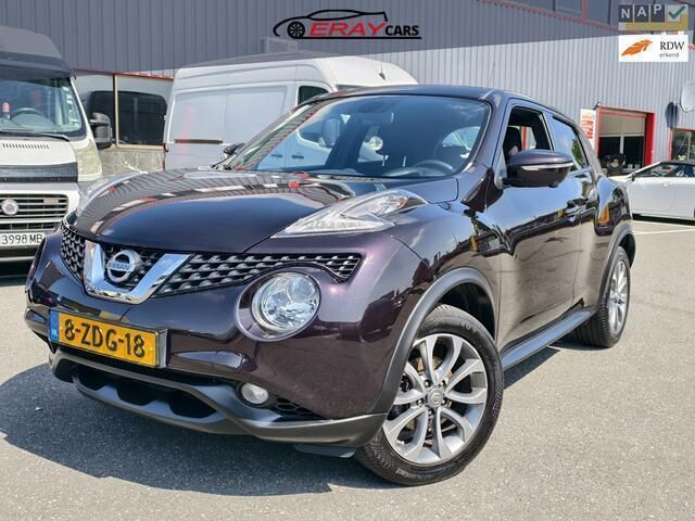 Paars, metallic lak Gebruikt 2014 Nissan Juke S SUV | € 8.999 (Goede deal) - Afbeelding 1/4
