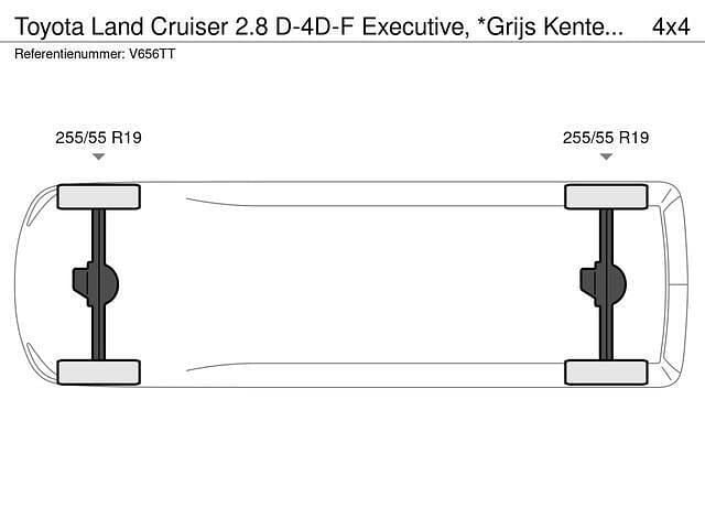 Blauw (metallic) Gebruikt 2018 Toyota Land Cruiser Executive Van | € 39.945 (Iets duurder) - Afbeelding 1/1