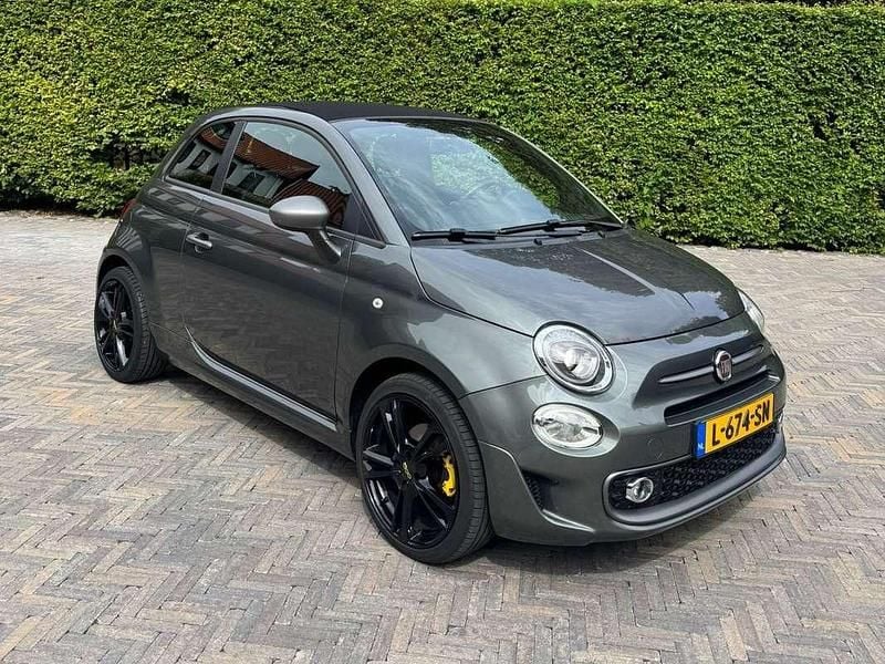 Grijs Occasion 2016 Fiat 500 S Cabriolet | € 11.900 (Duur) - Afbeelding 1/4