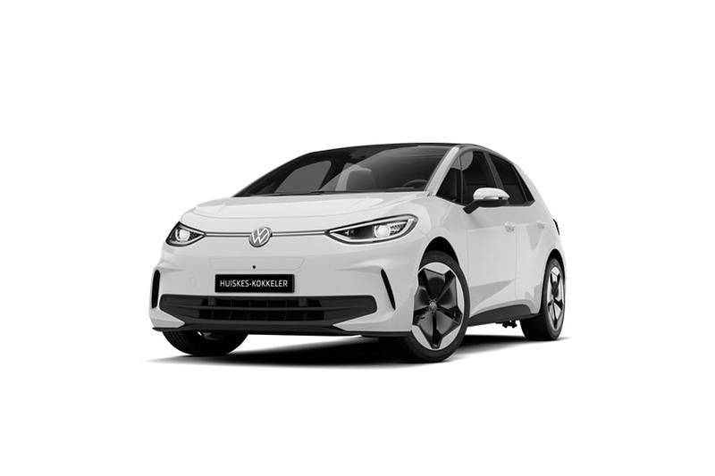 Gletscher white zwart dak Nieuw 2025 VW ID.3 Edition Hatchback | € 31.020 (Eerlijke prijs) - Afbeelding 1/4