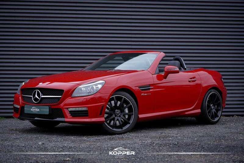 Rood Gebruikt 2012 Mercedes SLK55 AMG AMG Cabriolet | € 36.750 - Afbeelding 1/4