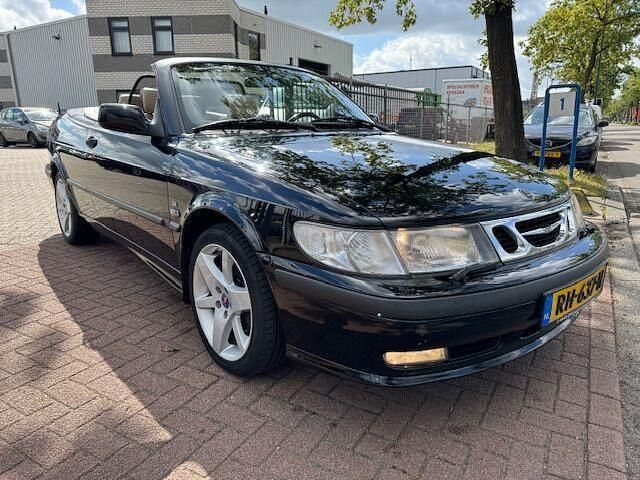 Zwart Gebruikt 2001 Saab 9-3 Cabriolet Cabriolet | € 3.950 (Eerlijke prijs) - Afbeelding 1/4