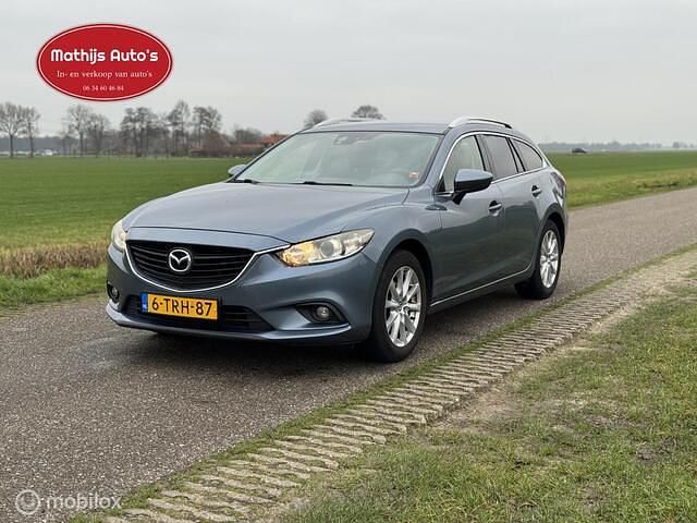 Occasion Mazda 6 150 PK (110 kW) 2014 Blauw Stationwagen