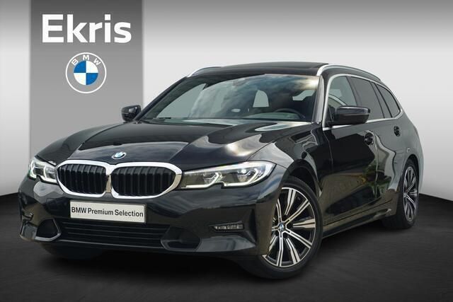 Zwart Gebruikt 2021 BMW 320 Basis Stationwagen | € 35.900 (Eerlijke prijs) - Afbeelding 1/4