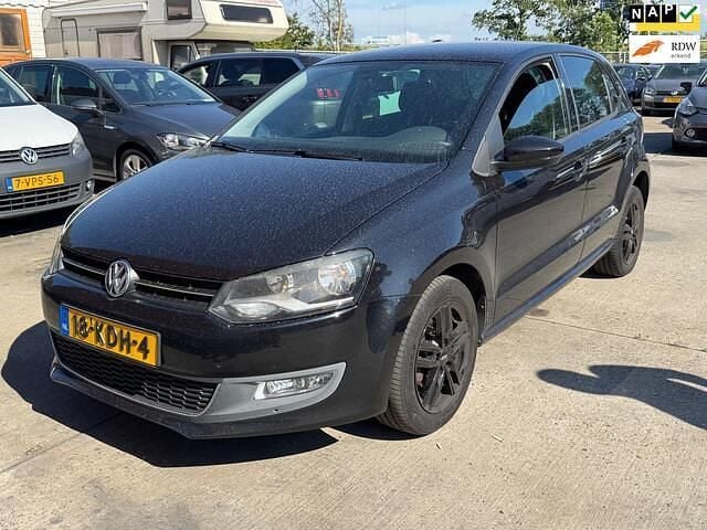 Zwart Occasion 2009 VW Polo Highline Hatchback | € 3.499 (Eerlijke prijs) - Afbeelding 1/4