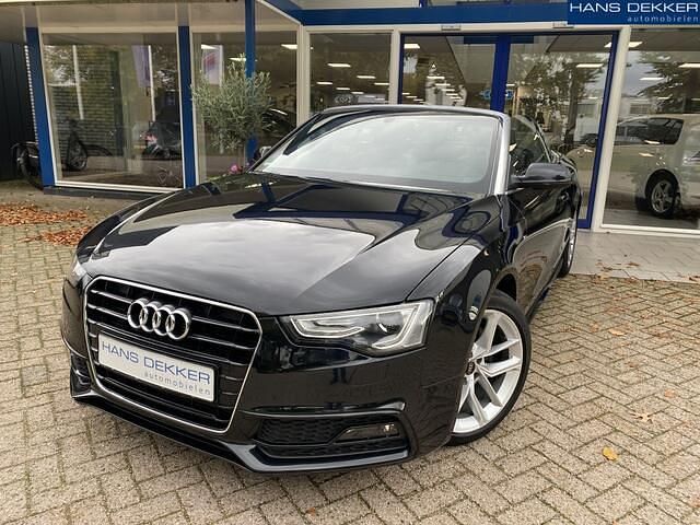 Zwart Gebruikt 2012 Audi A5 Cabriolet Proline Cabriolet | € 16.950 (Iets duurder) - Afbeelding 1/4