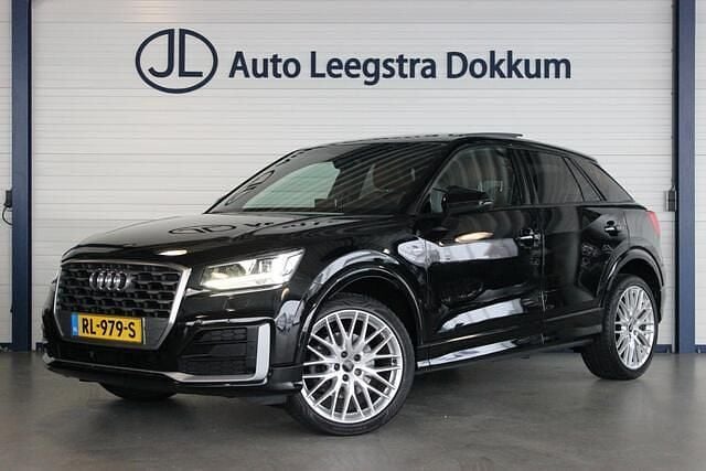 Zwart Occasion 2018 Audi Q2 S-Line SUV | € 17.950 (Eerlijke prijs) - Afbeelding 1/4