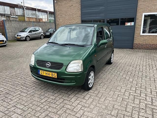 Groen Gebruikt 2001 Opel Agila Comfort Hatchback | € 1.190 (Eerlijke prijs) - Afbeelding 1/4