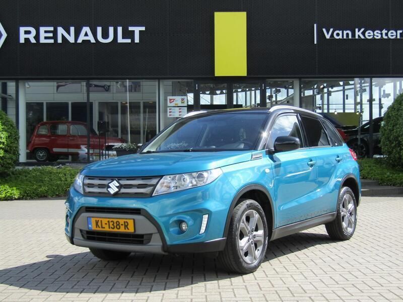 Blauw Gebruikt 2016 Suzuki Vitara Exclusive SUV | € 14.445 (Eerlijke prijs) - Afbeelding 1/4