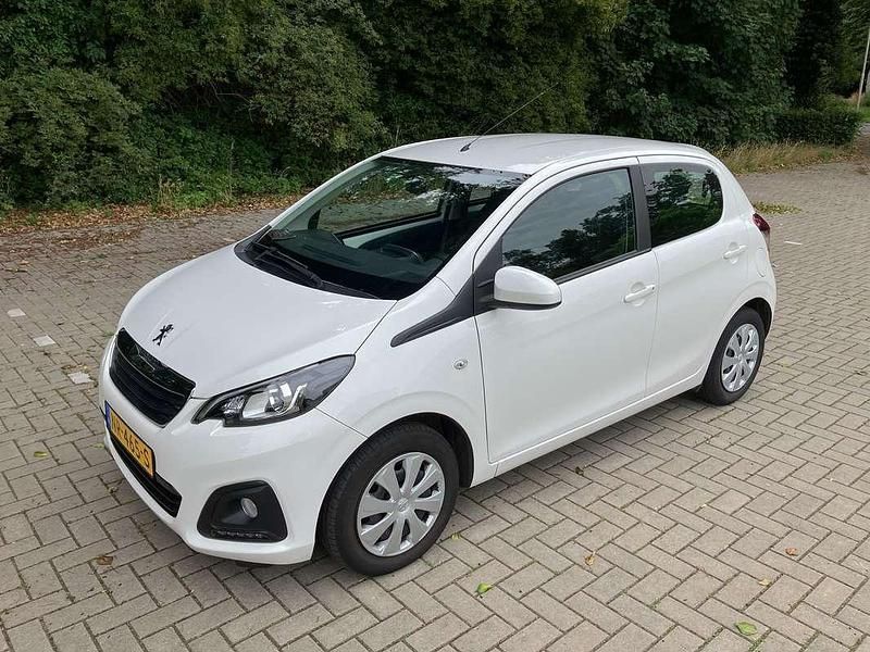 Wit Gebruikt 2017 Peugeot 108 Active Hatchback | € 6.290 (Super prijs) - Afbeelding 1/4
