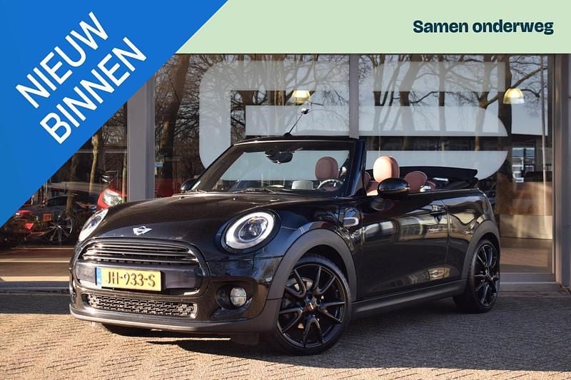 Zwart Gebruikt 2016 Mini Cooper Cabriolet Business Cabriolet | € 18.905 (Eerlijke prijs) - Afbeelding 1/4