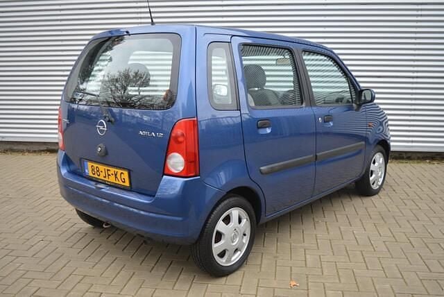 Occasion Opel Agila Elegance 75 PK (55 kW) 2002 Blauw (metallic) Hatchback