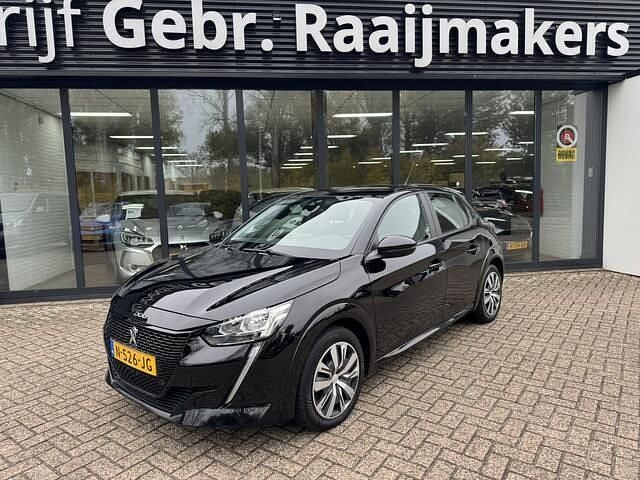 Zwart Gebruikt 2021 Peugeot e-208 Hatchback | € 13.450 (Super prijs) - Afbeelding 1/4