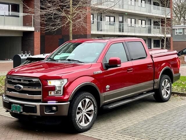 Rood Gebruikt 2017 Ford F-150 King Ranch Pickup | € 42.950 - Afbeelding 1/4