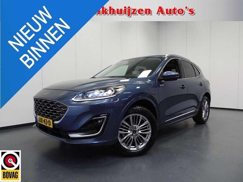 Blauw Gebruikt 2022 Ford Kuga Vignale SUV | € 28.945 (Eerlijke prijs) - Afbeelding 1/4