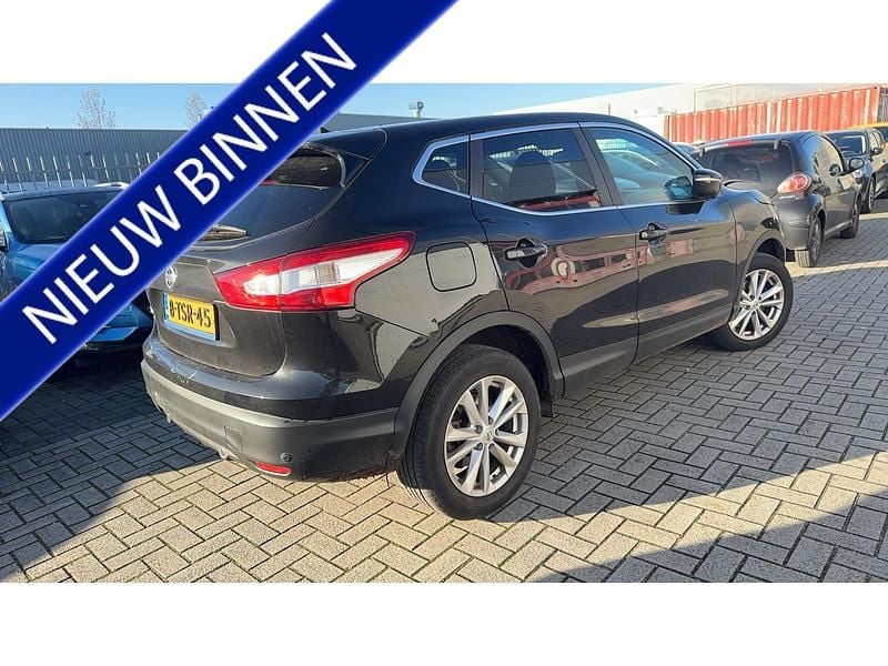 Zwart Occasion 2014 Nissan Qashqai SUV | € 10.900 (Goede deal) - Afbeelding 1/3