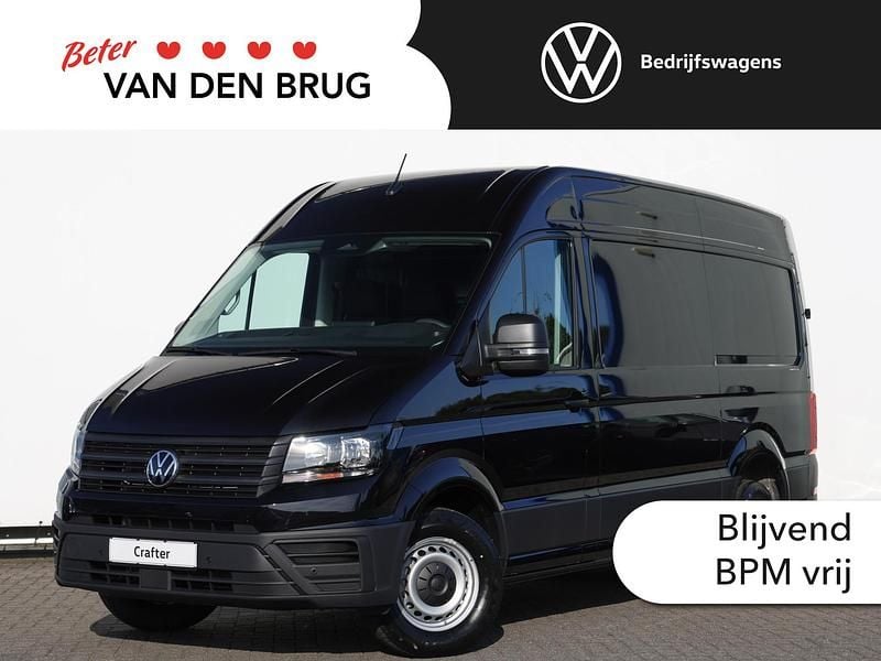 Zwart Occasion 2024 VW Crafter Trendline Van | € 39.995 (Eerlijke prijs) - Afbeelding 1/4