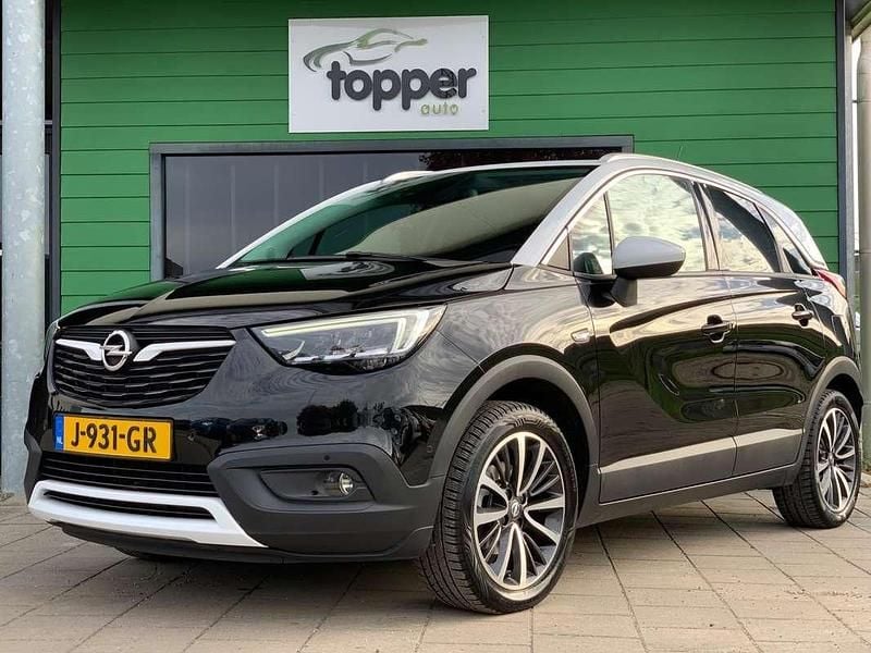 Zwart Gebruikt 2019 Opel Crossland X Ultimate SUV | € 13.950 (Goede deal) - Afbeelding 1/4