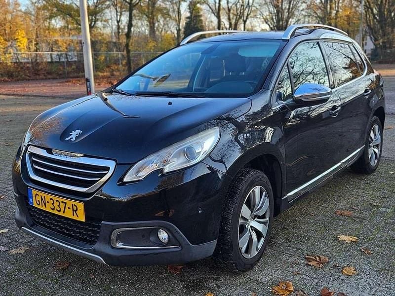 Zwart Gebruikt 2014 Peugeot 2008 Allure SUV | € 5.000 (Goede deal) - Afbeelding 1/4