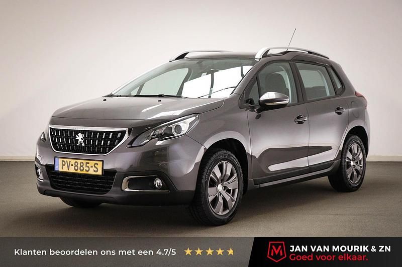 Grijs Gebruikt 2017 Peugeot 2008 SUV | € 12.540 (Eerlijke prijs) - Afbeelding 1/4