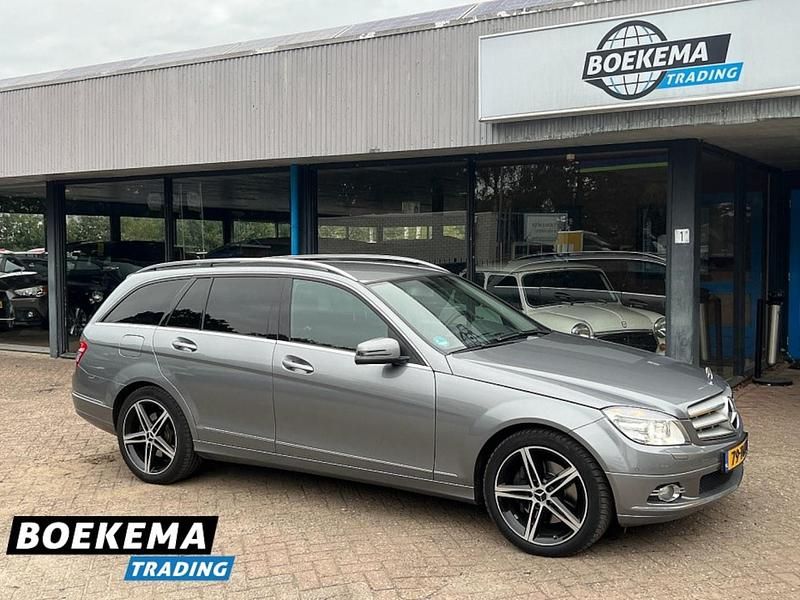 Grijs Occasion 2008 Mercedes C320 Elegance Stationwagen | € 3.950 - Afbeelding 1/4