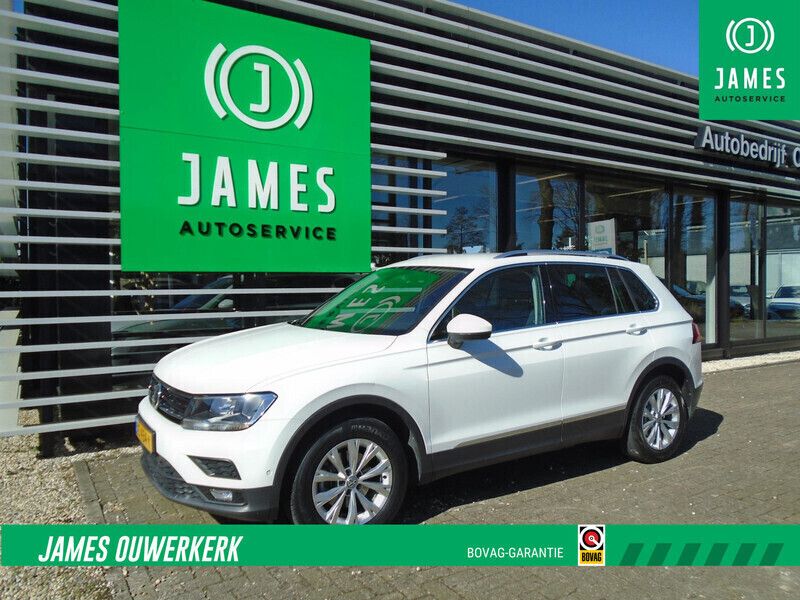Wit Gebruikt 2019 VW Tiguan Comfortline SUV | € 21.545 (Eerlijke prijs) - Afbeelding 1/4