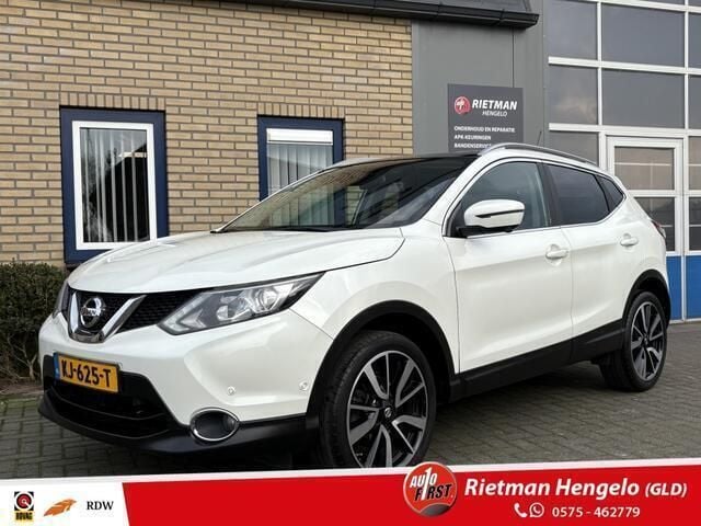 Wit Gebruikt 2016 Nissan Qashqai Tekna SUV | € 14.250 (Eerlijke prijs) - Afbeelding 1/4