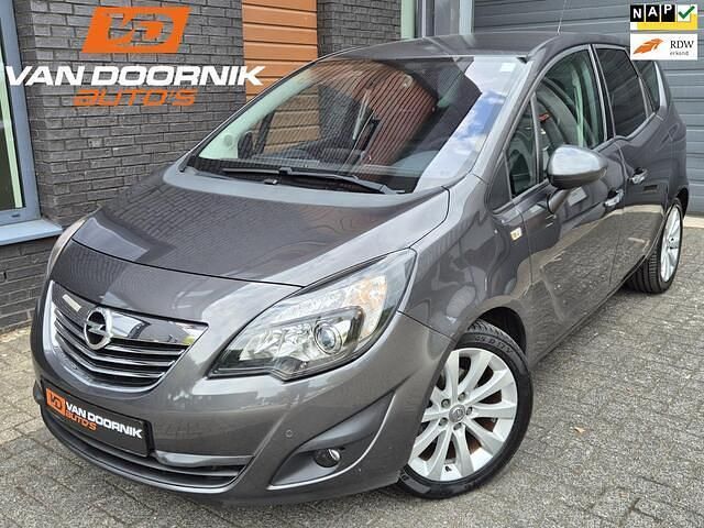 Grijs Gebruikt 2012 Opel Meriva Cosmo MPV | € 8.950 (Eerlijke prijs) - Afbeelding 1/4