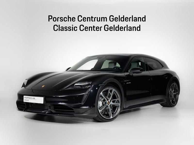 Zwart Gebruikt 2024 Porsche Taycan Cross Turismo Stationwagen | € 114.900 - Afbeelding 1/4
