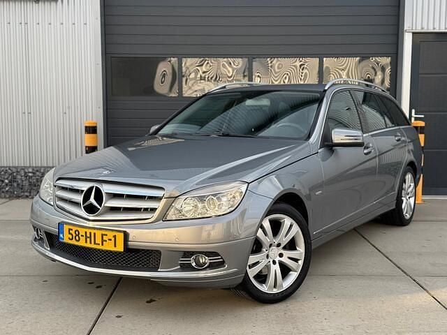 Grijs Gebruikt 2009 Mercedes C180 Avantgarde Stationwagen | € 4.199 (Goede deal) - Afbeelding 1/4