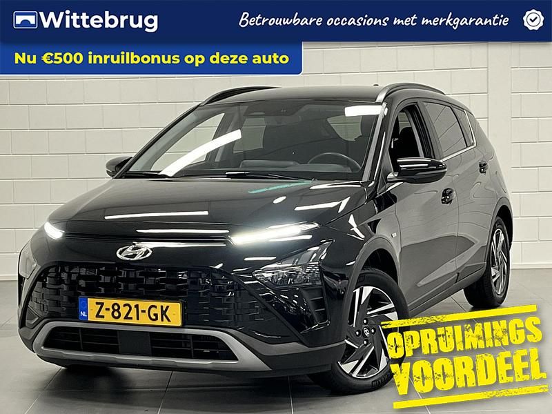 Zwart metallic Occasion 2024 Hyundai Bayon Premium SUV | € 22.425 (Eerlijke prijs) - Afbeelding 1/3