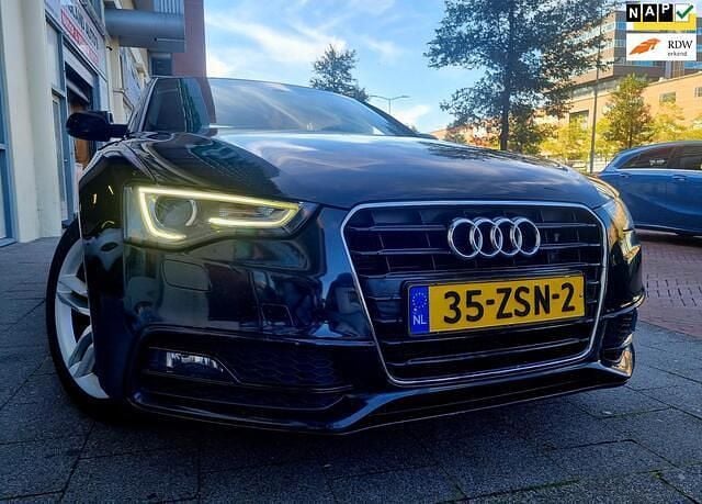 Zwart Gebruikt 2013 Audi A5 Sportback S-Line Hatchback | € 8.995 (Goede deal) - Afbeelding 1/4