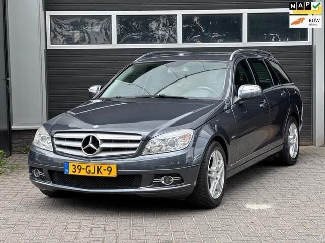 Grijs Gebruikt 2008 Mercedes C180 Avantgarde Stationwagen | € 7.450 (Eerlijke prijs) - Afbeelding 1/4