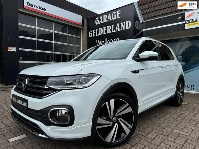 Wit Gebruikt 2021 VW T-Cross R-line SUV | € 29.700 (Eerlijke prijs) - Afbeelding 1/4