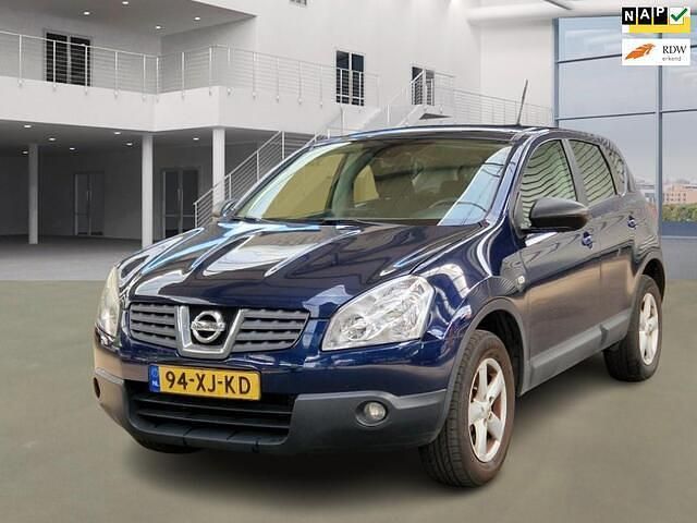 Blauw, metallic lak Gebruikt 2007 Nissan Qashqai Acenta SUV | € 3.950 (Eerlijke prijs) - Afbeelding 1/4