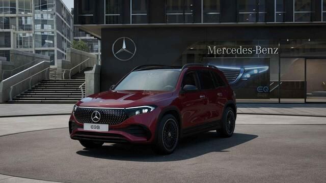 Rood, metallic lak Nieuw 2025 Mercedes EQB250+ Business SUV | € 56.450 (Iets duurder) - Afbeelding 1/4