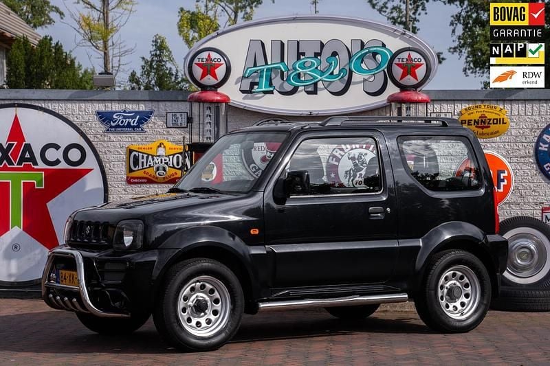 Zwart Gebruikt 2007 Suzuki Jimny SUV | € 10.950 (Eerlijke prijs) - Afbeelding 1/4