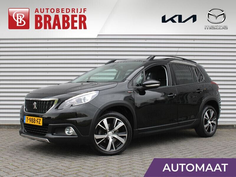 Zwart Gebruikt 2018 Peugeot 2008 Allure SUV | € 15.495 (Iets duurder) - Afbeelding 1/4
