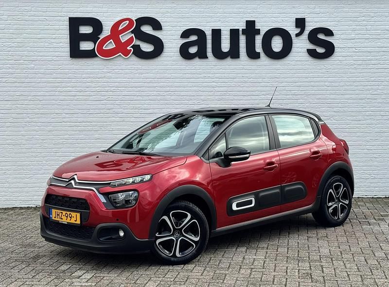Rood Gebruikt 2022 Citroën C3 Business Class Hatchback | € 12.700 (Eerlijke prijs) - Afbeelding 1/4