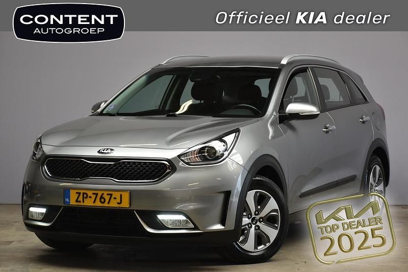 Grijs Gebruikt 2019 Kia Niro SUV | € 18.940 (Eerlijke prijs) - Afbeelding 1/4