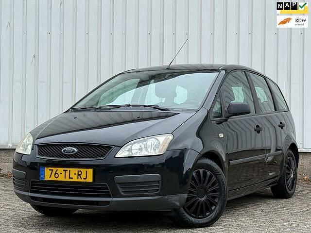 Zwart Gebruikt 2006 Ford C-MAX Ambiente MPV | € 1.499 (Eerlijke prijs) - Afbeelding 1/4