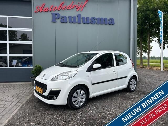 Wit Gebruikt 2013 Peugeot 107 Active Hatchback | € 5.250 (Eerlijke prijs) - Afbeelding 1/4