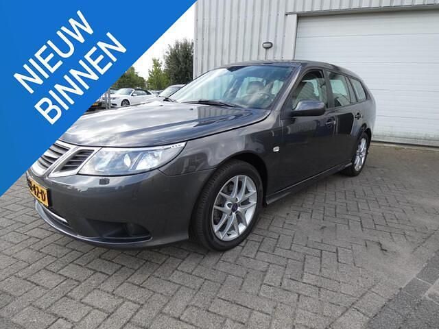Grijs Gebruikt 2008 Saab 9-3 Aero Stationwagen | € 9.500 - Afbeelding 1/4