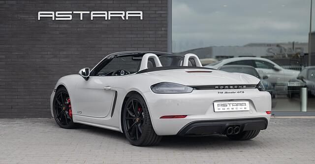 Occasion Porsche 718 Boxster GTS 366 PK (269 kW) 2018 Grijs Cabriolet