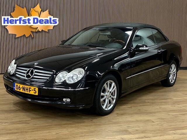 Zwart Gebruikt 2005 Mercedes 320 Elegance Cabriolet | € 8.945 (Iets duurder) - Afbeelding 1/4