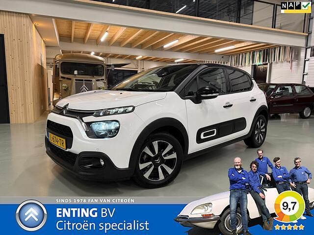 Wit Occasion 2021 Citroën C3 Comfort Hatchback | € 11.600 (Eerlijke prijs) - Afbeelding 1/4