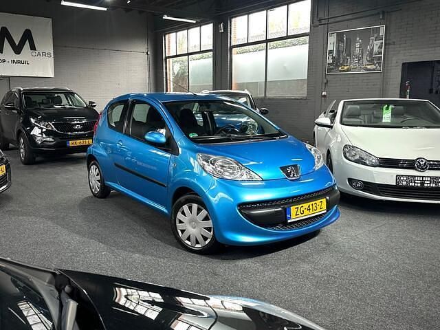 Blauw Gebruikt 2006 Peugeot 107 Hatchback | € 2.999 (Goede deal) - Afbeelding 1/4