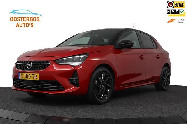 Rood Gebruikt 2021 Opel Corsa GS Line Hatchback | € 14.499 (Eerlijke prijs) - Afbeelding 1/4